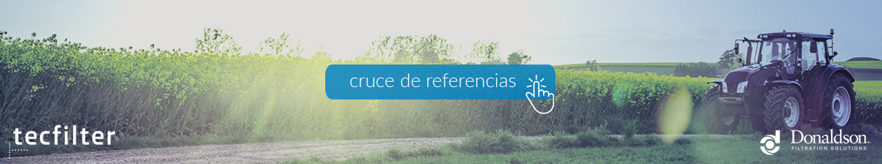 Cruce de referencias filtros donaldson